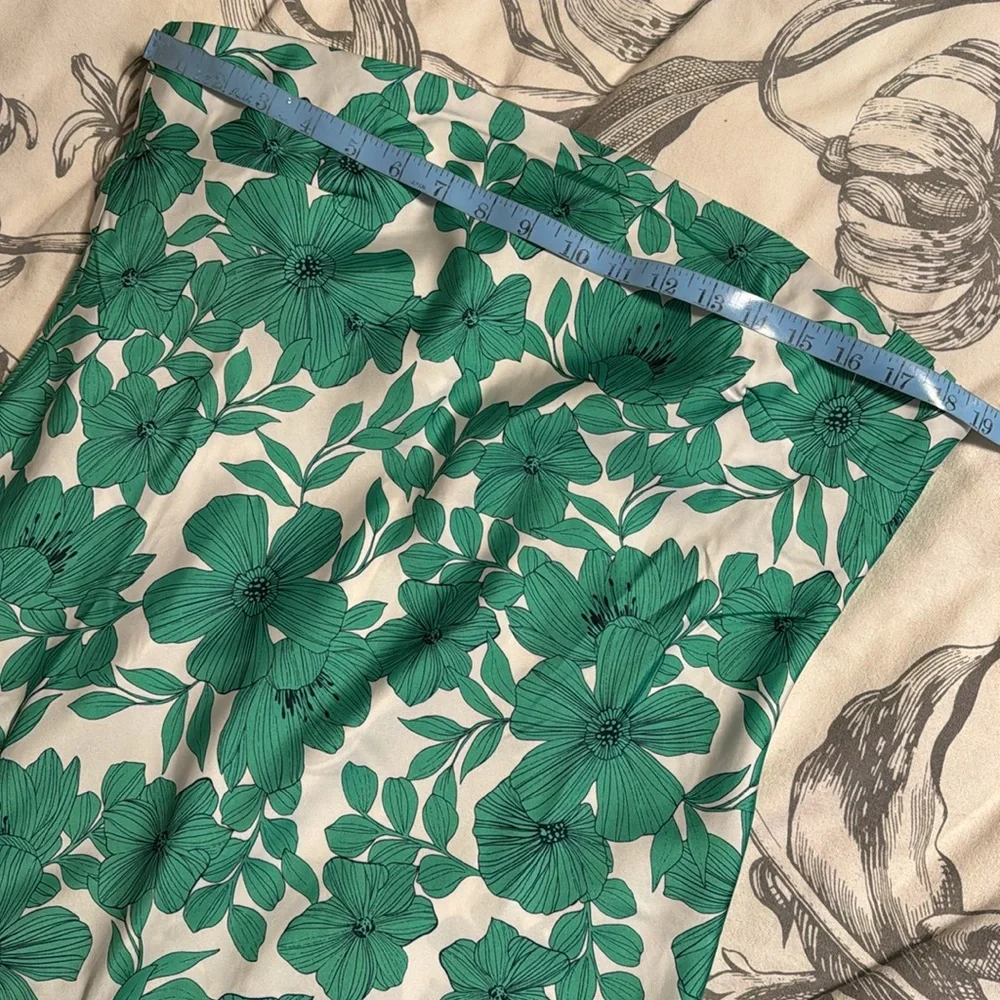 J.Crew Collection strapless slip dress in greenhouse floral print BU272